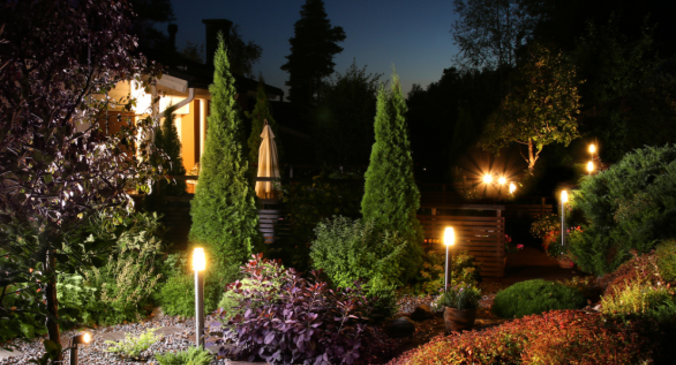 Garden Lighting design Bristol - Fairway Electrical