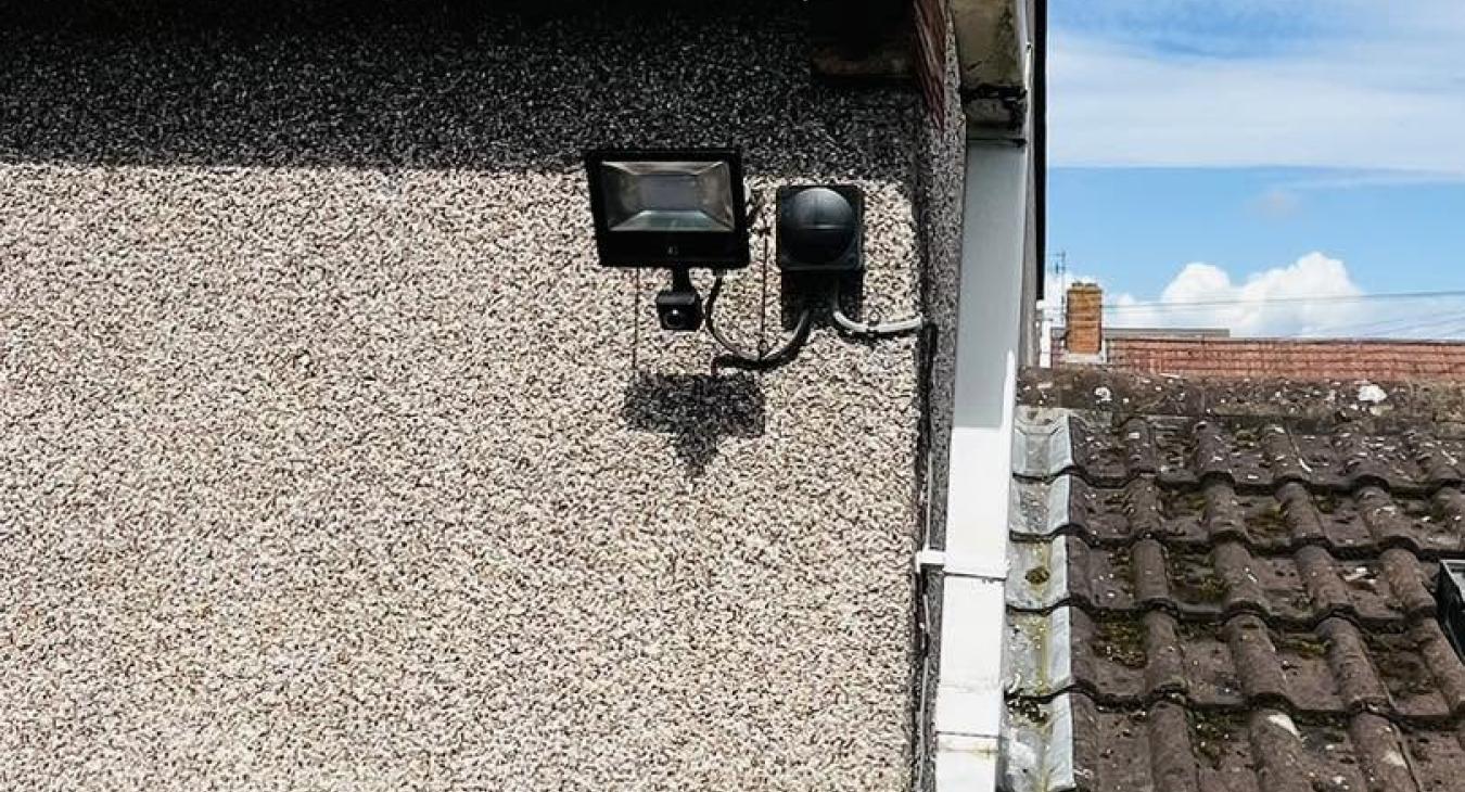 Who should install security lighting? Advice from your local electrician in Brislington
